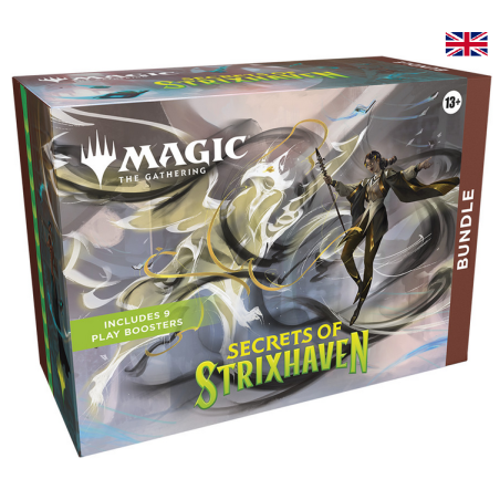 Précommande : MTG - Bundle Magic : Secrets of Strixhaven - ANGLAIS
