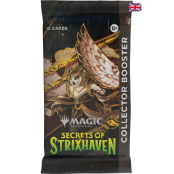 Précommande : MTG - Booster Collector ANGLAIS Magic : Secrets of Strixhaven - Boîte Complète