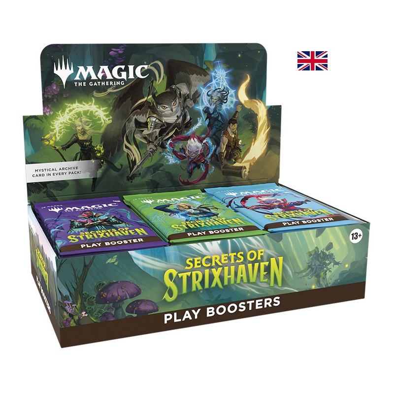 Précommande : MTG - Boite de Booster de Jeu Magic : Secrets of Strixhaven - Boîte Complète ANGLAIS