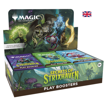 MTG - Boite de Booster de Jeu Magic : Secrets of Strixhaven - Boîte Complète ANGLAIS