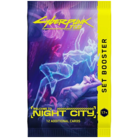 Précommande : Cyberpunk TCG - Booster : Welcome To Night City - Français