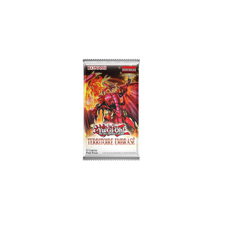 Précommande : YGO - Booster Yu-Gi-Oh! Territoire Embrasé