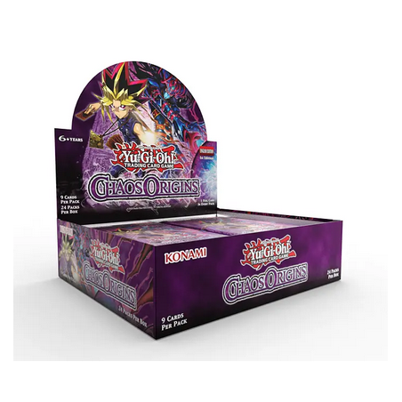 Précommande : YGO - Booster Yu-Gi-Oh! Chaos Origins - Boite Complète