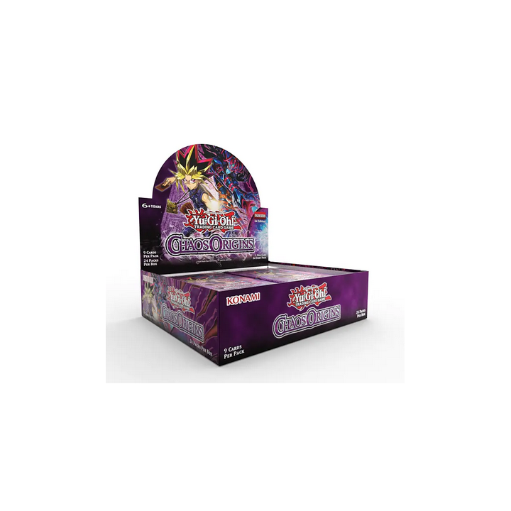Précommande : YGO - Booster Yu-Gi-Oh! Chaos Origins - Boite Complète