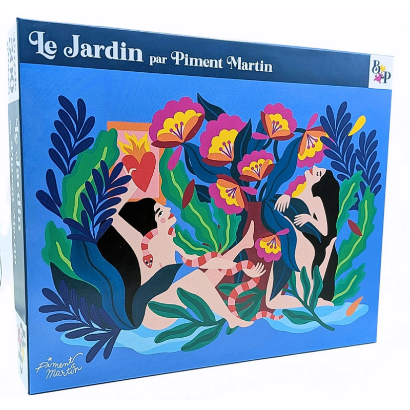 Puzzle Blitz Puzzle - Le Jardin par Piment Martin - 500 Pièces