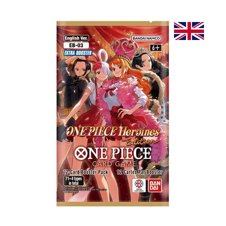 One Piece TCG - Booster : Héroïnes Édition EB03 - ANGLAIS