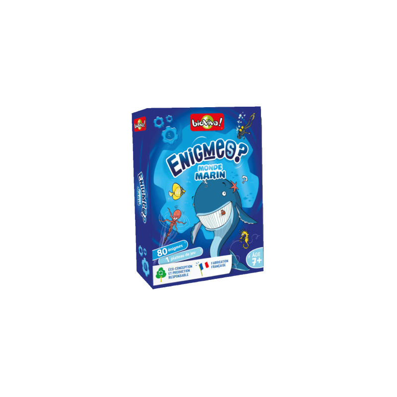 Jeux de société - Bioviva - Enigmes - Monde Marin