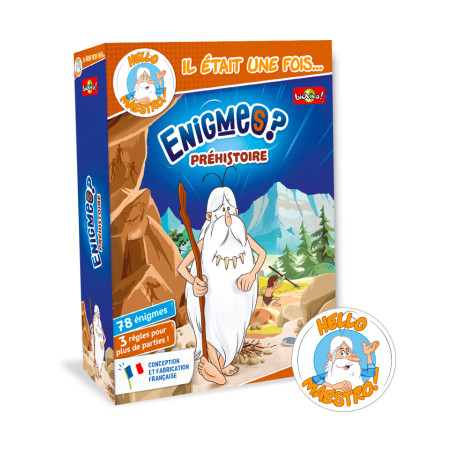 Jeux de société - Bioviva - Enigmes - Il était une fois… Enigmes - Préhistoire
