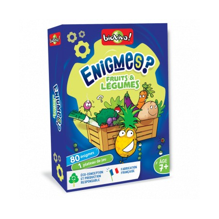 Jeux de société - Bioviva - Enigmes - Fruits Et Légumes