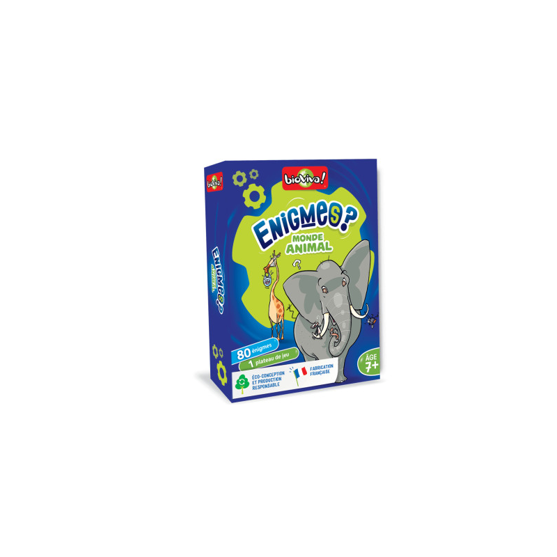 Jeux de société - Bioviva -  Enigmes - Monde Animal