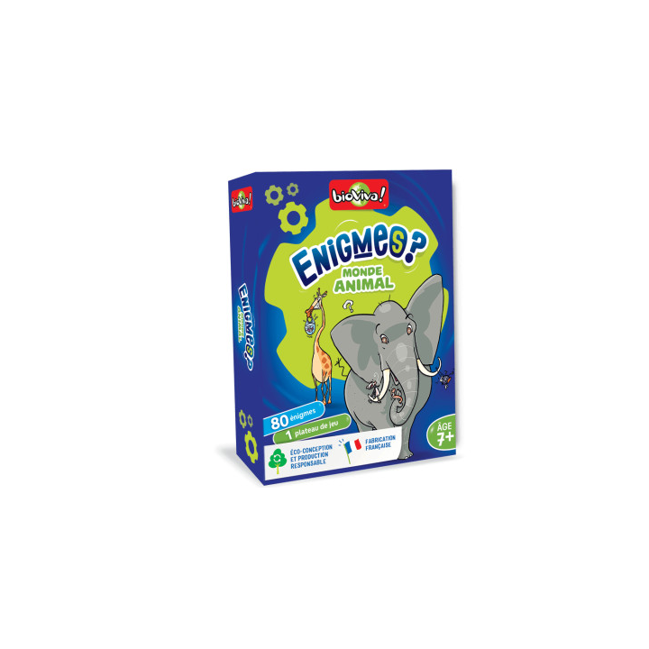 Jeux de société - Bioviva -  Enigmes - Monde Animal