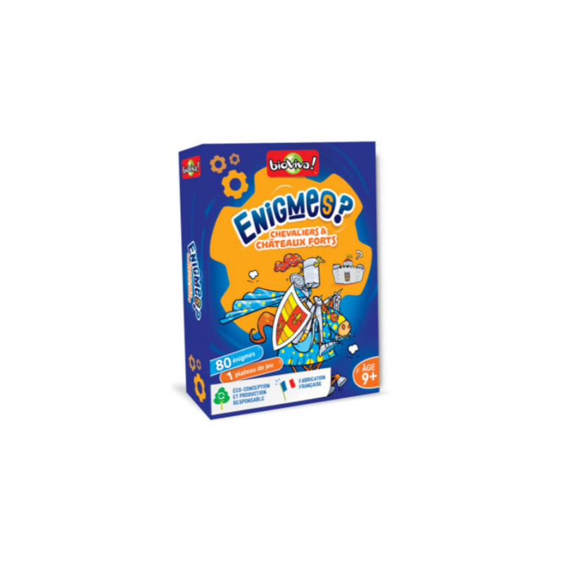 Jeux de société - Bioviva - Enigmes - Chevaliers et Châteaux Forts