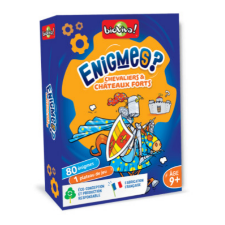 Jeux de société - Bioviva - Enigmes - Chevaliers et Châteaux Forts