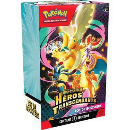 Pokémon - Bundle Méga-Evolution : ME02.5 – Héros Transcendants