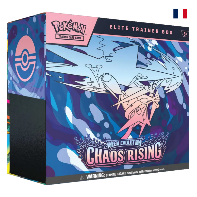 PROCHAINEMENT : Pokémon - Coffret Dresseur d'Élite ME04 - Méga-évolution : Chaos Rising