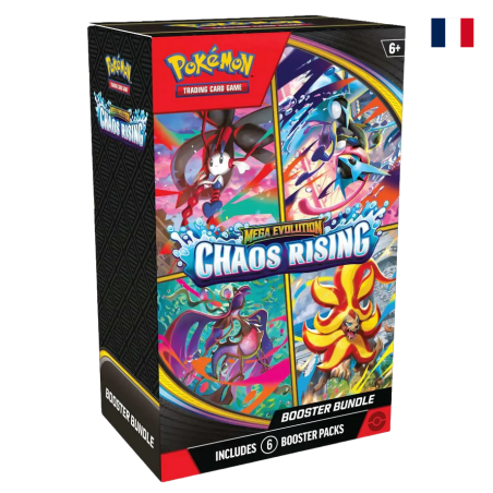 PROCHAINEMENT : Pokémon - Bundle Méga-Evolution : ME04 – Chaos Rising
