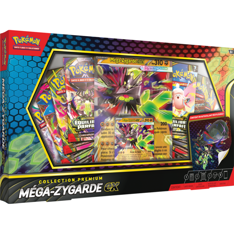 PROCHAINEMENT : Pokémon - Coffret Premium ME03 : Méga-Zygarde Ex