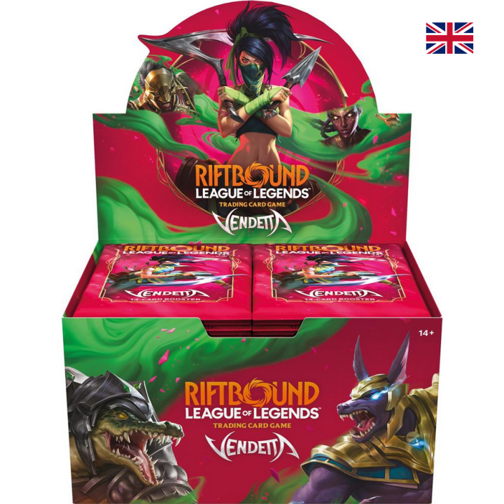 Riftbound : League Of Legends Set 4 : Vendetta - Boite complète - ANGLAIS