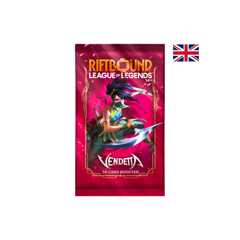 PROCHAINEMENT : Riftbound : League Of Legends Set 4 : Vendetta - Booster ANGLAIS