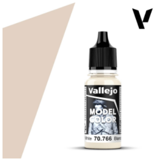Peinture Vallejo Model Color : Blanc Crème - Cream White
