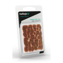 Vallejo Scenery : Fantasy Tuft - Feu - Fire : 6mm