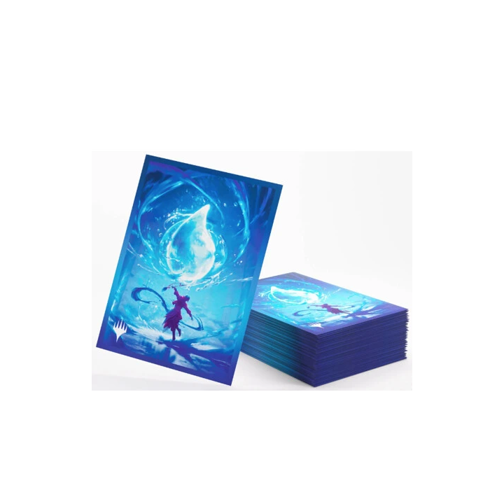 MTG - Protèges Cartes illustrées - 105 sleeves illustrées : Secrets of Strixhaven - Island