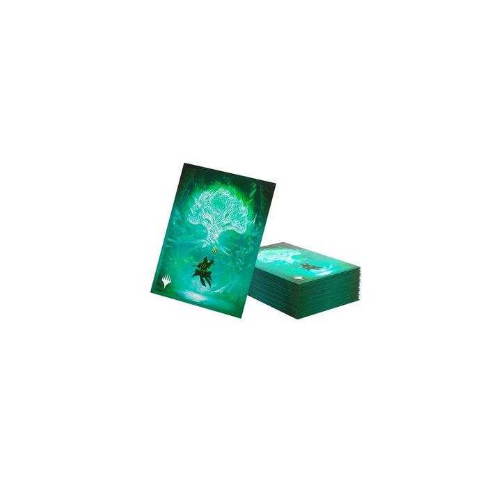 MTG - Protèges Cartes illustrées - 105 sleeves illustrées : Secrets of Strixhaven - Forest