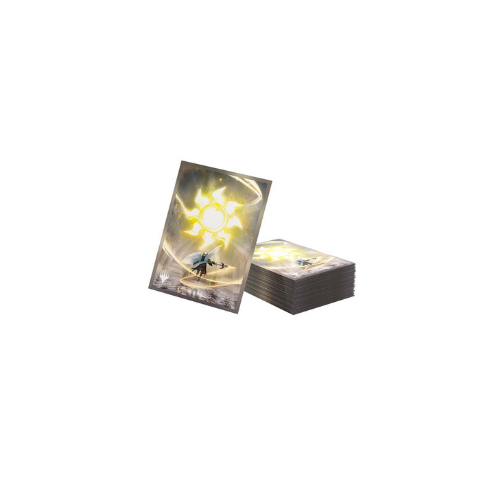 MTG - Protèges Cartes illustrées - 105 sleeves illustrées : Secrets of Strixhaven - Plains
