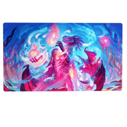 Tapis de jeu Illustré - Shiny Playmat - Magic The Gathering : Secrets of Strixhaven - Prismari, the Inspiration