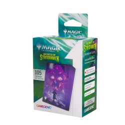 MTG - Protèges Cartes illustrées - 105 sleeves illustrées : Secrets of Strixhaven - Swamp