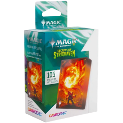 MTG - Protèges Cartes illustrées - 105 sleeves illustrées : Secrets of Strixhaven - Moutain