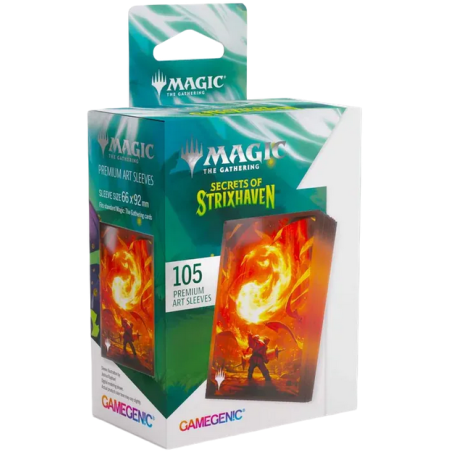 MTG - Protèges Cartes illustrées - 105 sleeves illustrées : Secrets of Strixhaven - Moutain