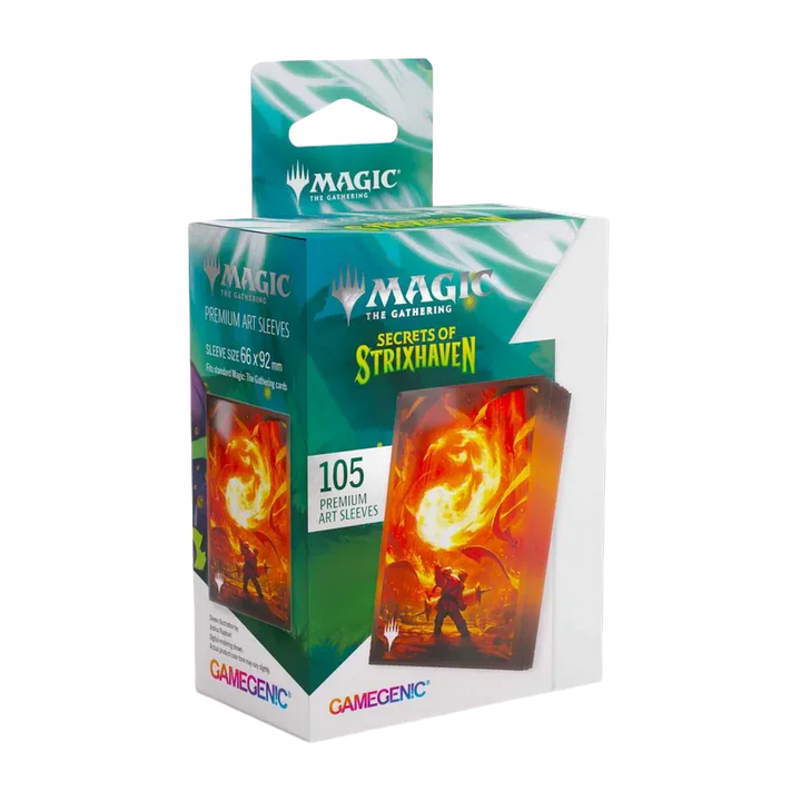 MTG - Protèges Cartes illustrées - 105 sleeves illustrées : Secrets of Strixhaven - Moutain