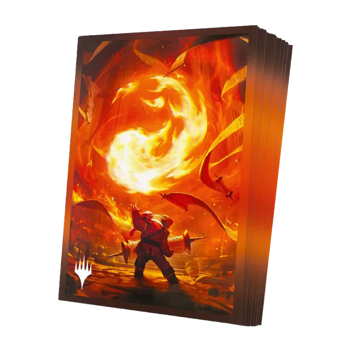 MTG - Protèges Cartes illustrées - 105 sleeves illustrées : Secrets of Strixhaven - Moutain