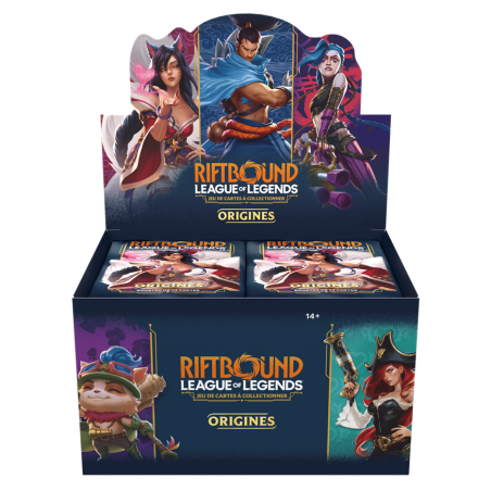 Précommande : Riftbound : League Of Legends - Set 1: Origines - Boite complète - Français