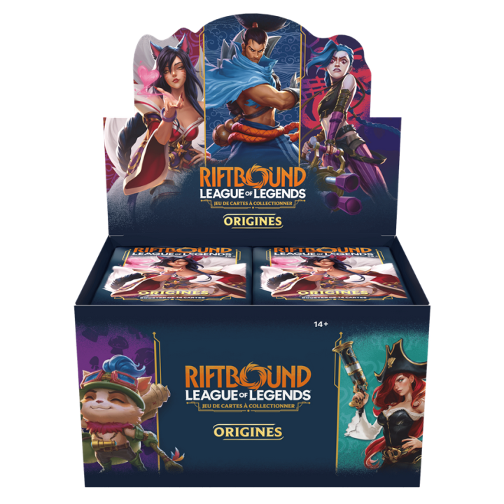 Précommande : Riftbound : League Of Legends - Set 1: Origines - Boite complète - Français