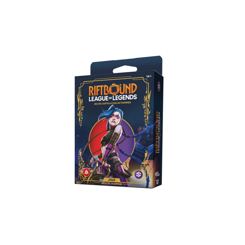Précommande : Riftbound : League Of Legends - Set 1: Origines - Deck Jinx - Français