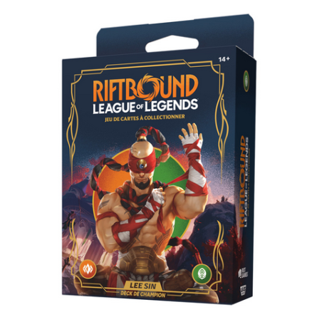 Précommande : Riftbound : League Of Legends - Set 1: Origines - Deck Lee Sin - Français