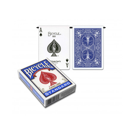 Bicycle - Cartes Courtes - Short Deck Standard - Bleu - Spécial Magie