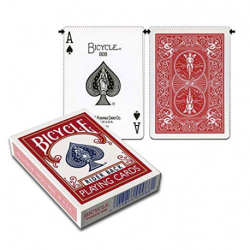 Bicycle - Cartes Courtes - Short Deck Standard - Rouge - Spécial Magie