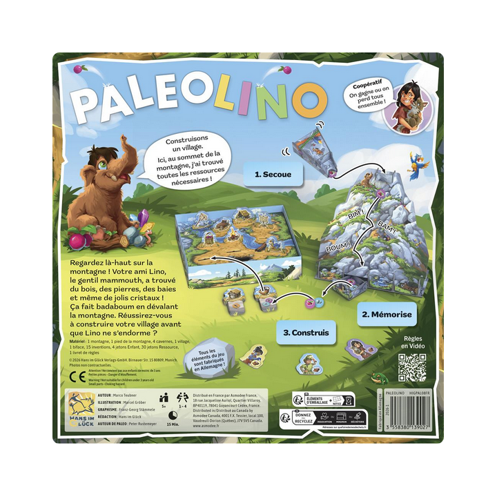 Jeux de société - Paleolino