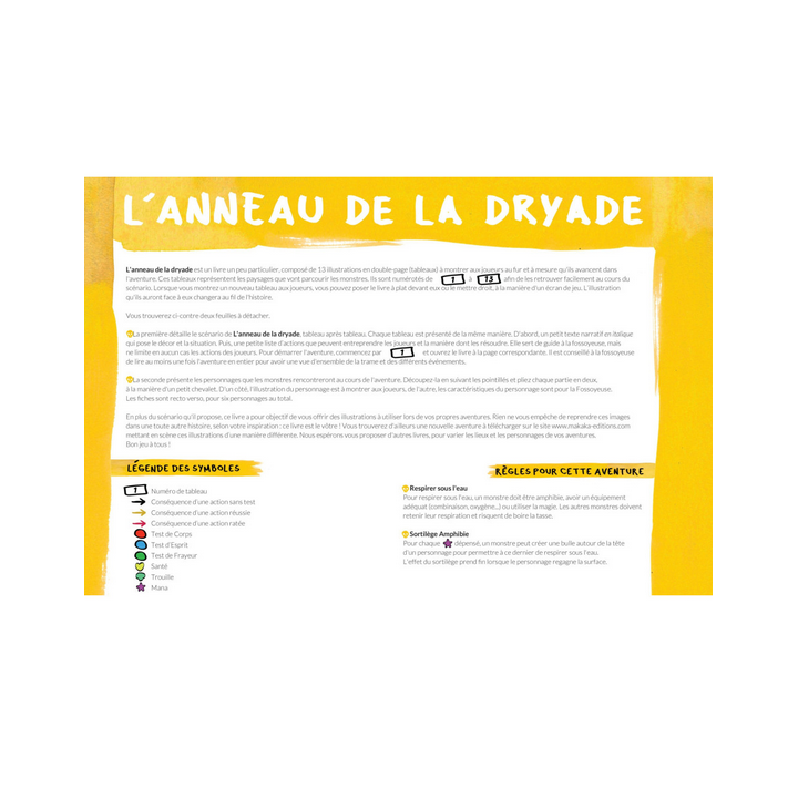 Jeux de role - Trouilleville – L’anneau de Dryade