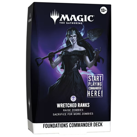 PROCHAINEMENT : MTG - Magic Deck Commander : Réalité Fracturée : Des Rangs Misérables