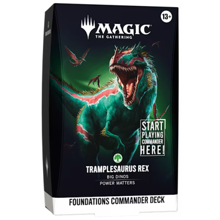 PROCHAINEMENT : MTG - Magic Deck Commander : Réalité Fracturée : Tramplesaurus Rex