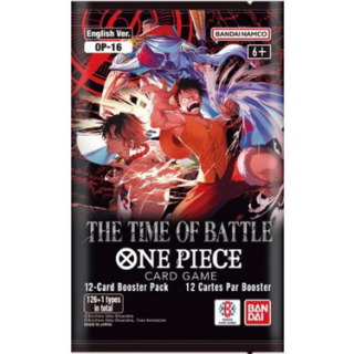 Précommande : One Piece TCG - Booster : The Time of Battle Booster OP16 - ANGLAIS