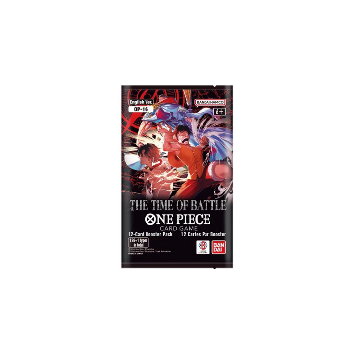 Précommande : One Piece TCG - Booster : The Time of Battle Booster OP16 - ANGLAIS
