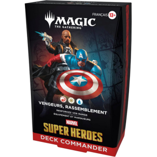 Précommande : MTG - Magic Deck Commander : Marvel Super Heroes : Vengeurs, Rassemblement