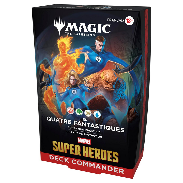 Précommande : MTG - Magic Deck Commander : Marvel Super Heroes : Les Quatre Fantastiques