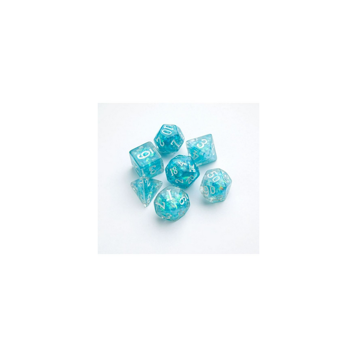 Set de 7 dés - Candy-like Series - Blueberry