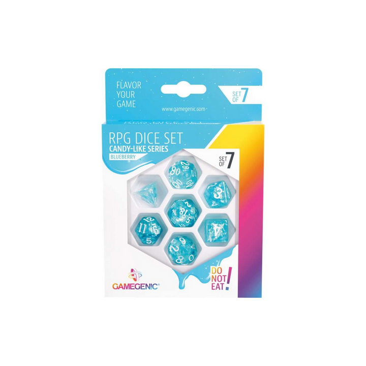 copy of Set de 7 dés - Candy-like Series -Rasberry
